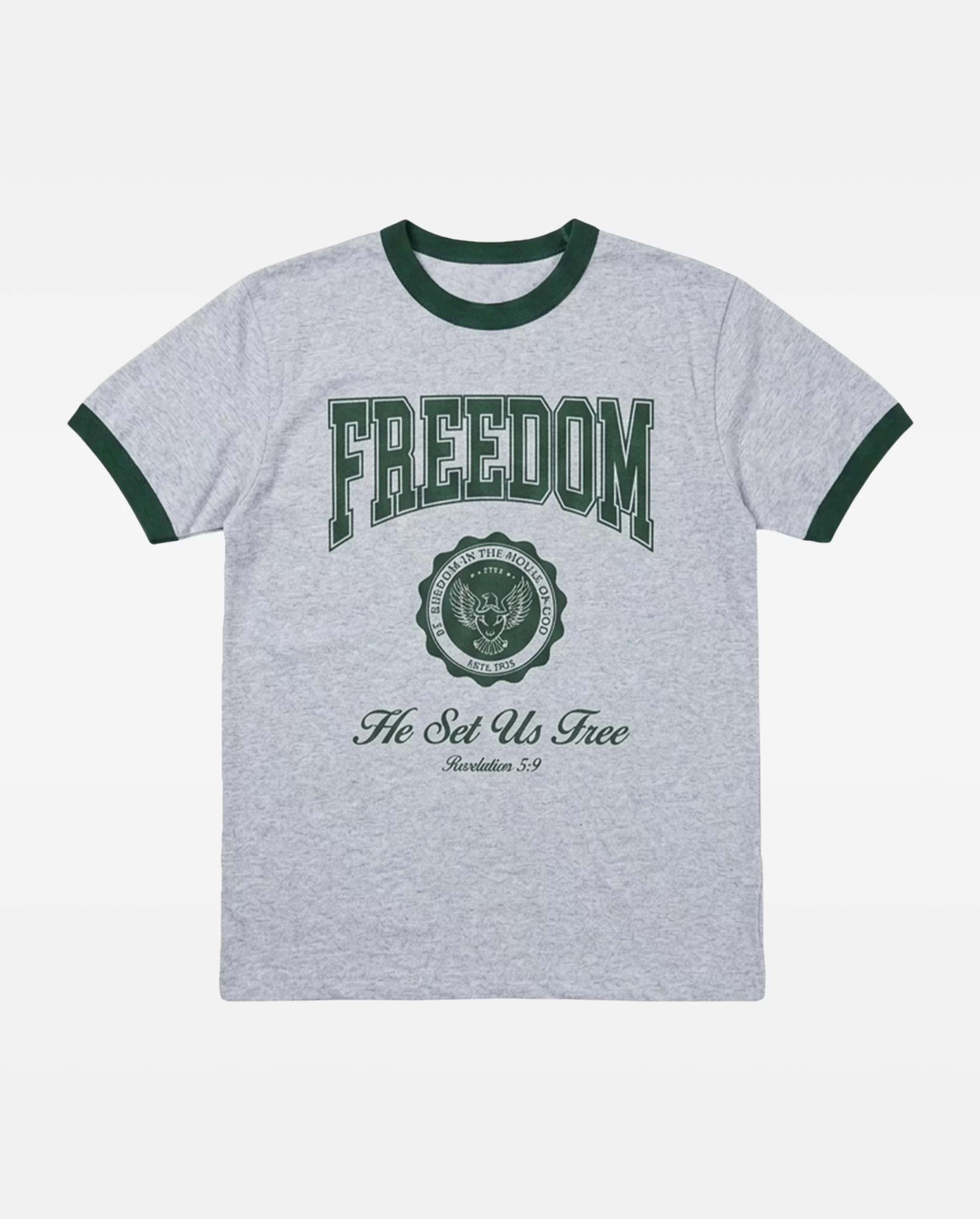 Casual T-Shirt 4M Freedom Plomo