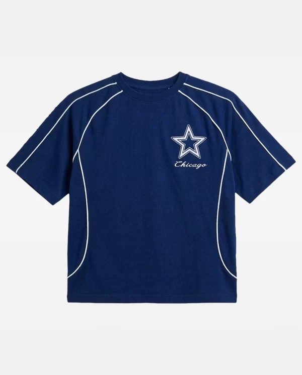 T-Shirt Line 4M - Azul