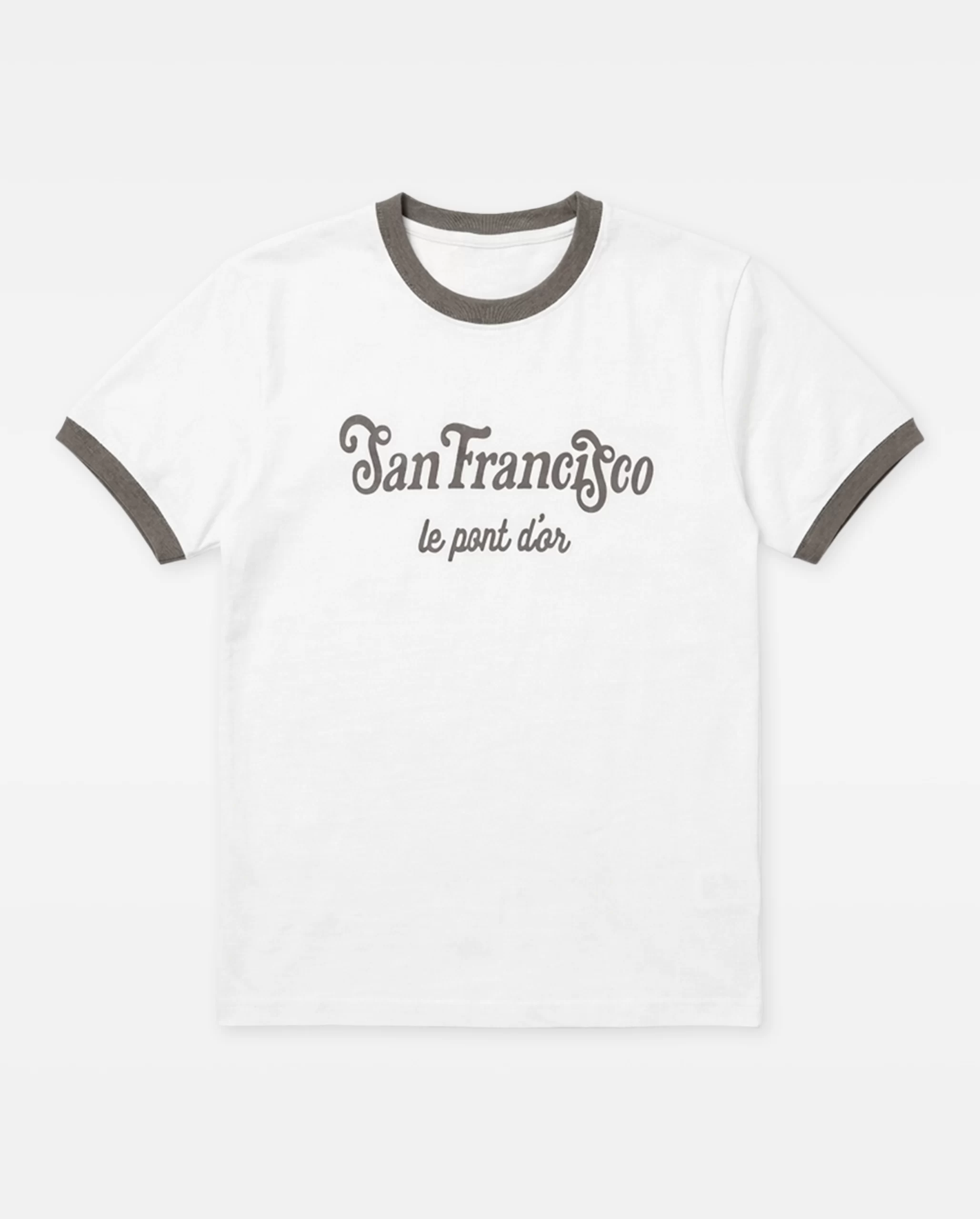 T-Shirt Line 4M San Francisco Blanco