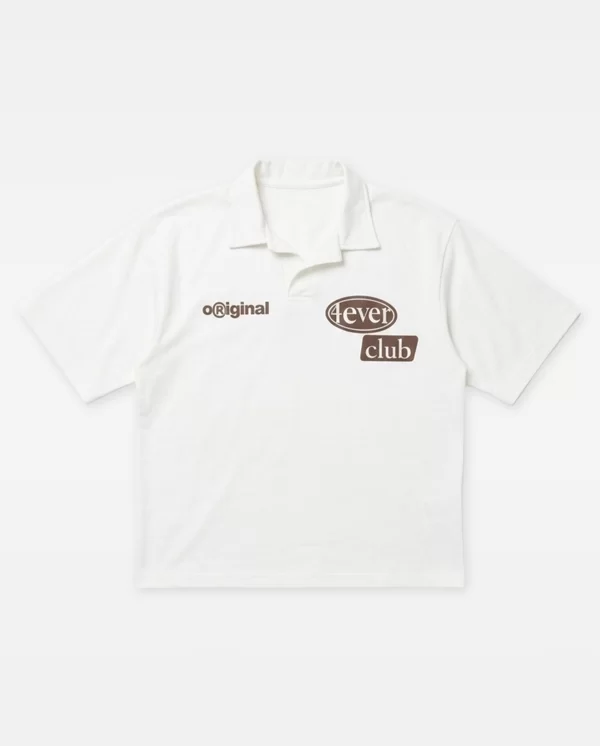 Polo Camisero 4M 4EVER Club - Blanco