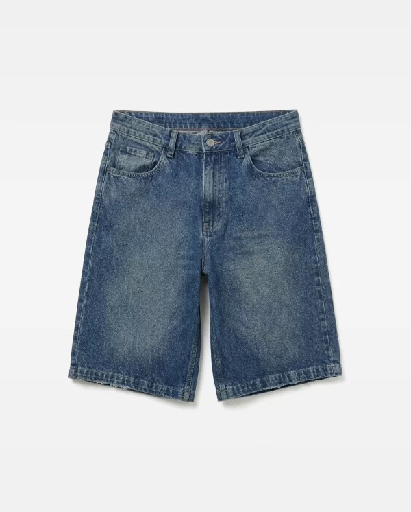 Bermuda Baggy Verde Óxido