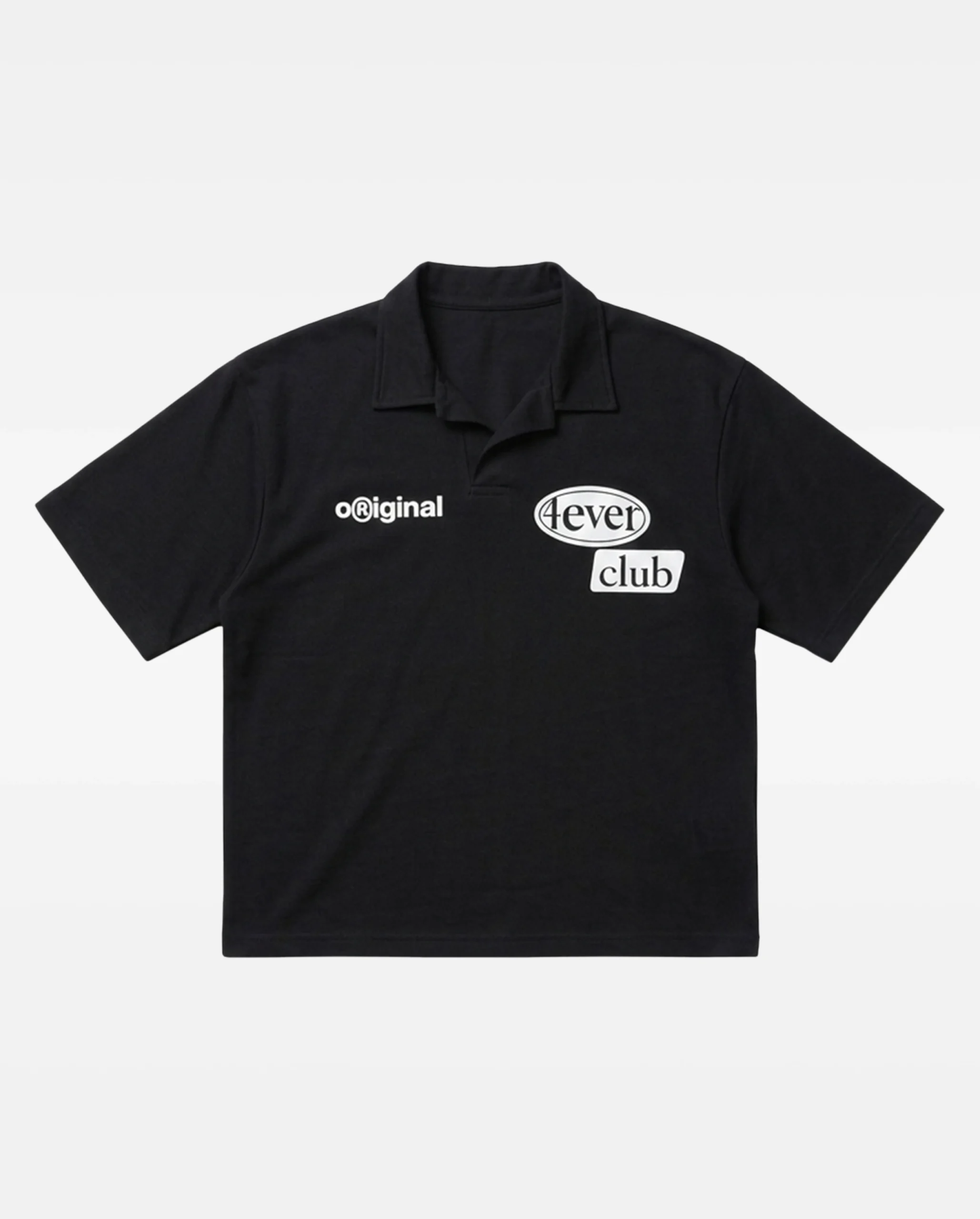 Polo Camisero 4M 4EVER Club - Negro