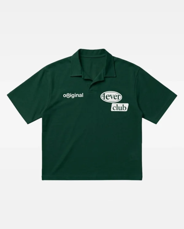 Polo Camisero 4M 4EVER Club - Verde Petróleo