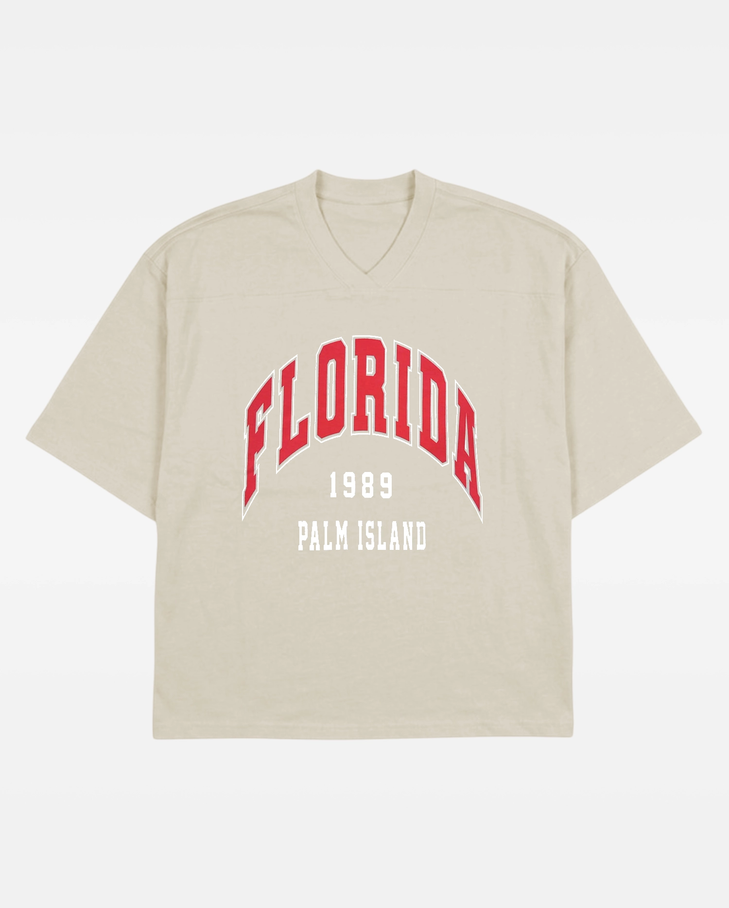 Polo Boxy 4M Florida Palm Island - Beige