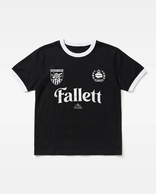 Casual T-Shirt 4M Fallett - Negro