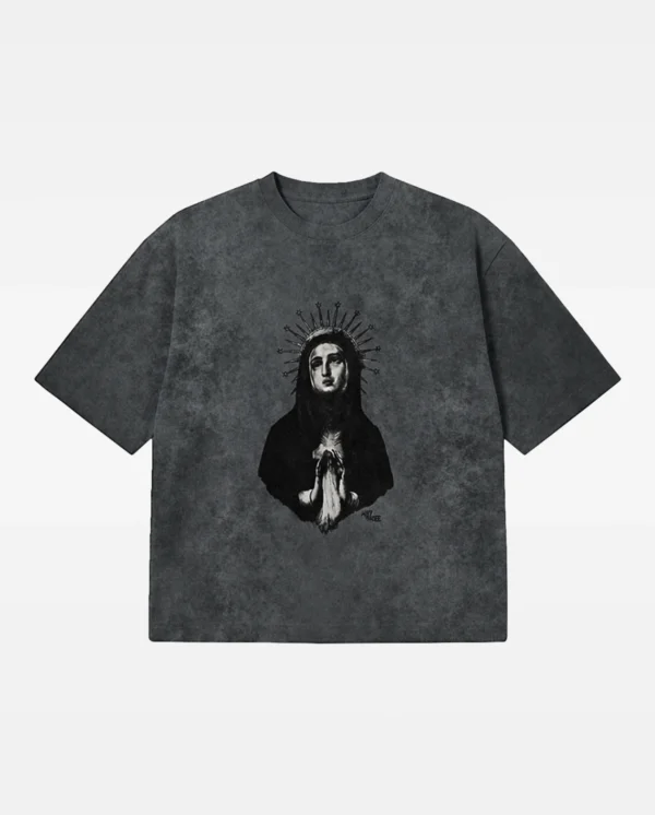 T-Shirt Tie Dye Virgen - Plomo (copia)