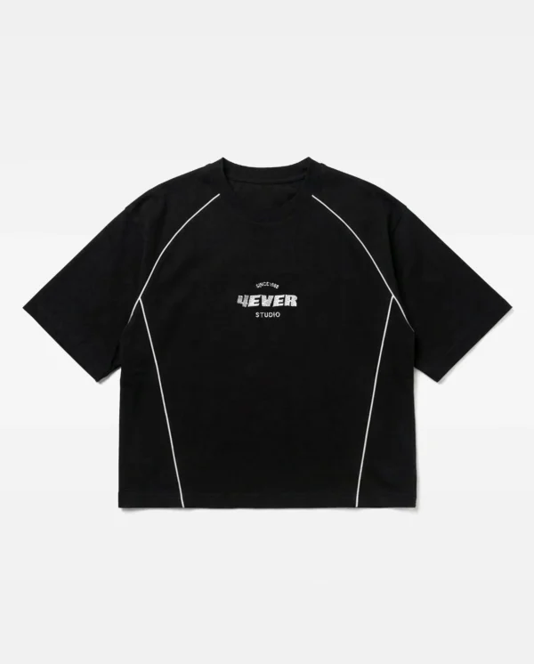 T-Shirt Line 4M Clásica - Negro