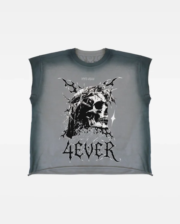 BVD Boxy Acid Wash 4M Holy Skull - Azul Metálico