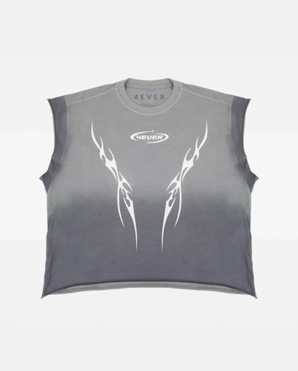 BVD Boxy Acid Wash 4M Tribal - Plomo