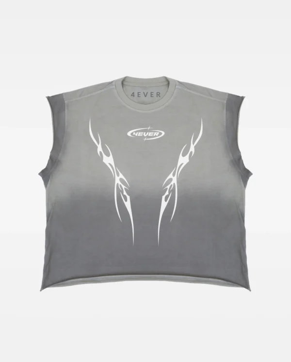 BVD Boxy Acid Wash 4M Tribal - Plomo Claro