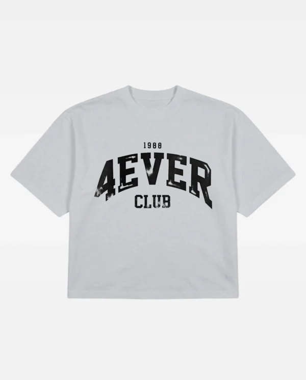 T-Shirt Tie Dye 4EVER Club - Gris