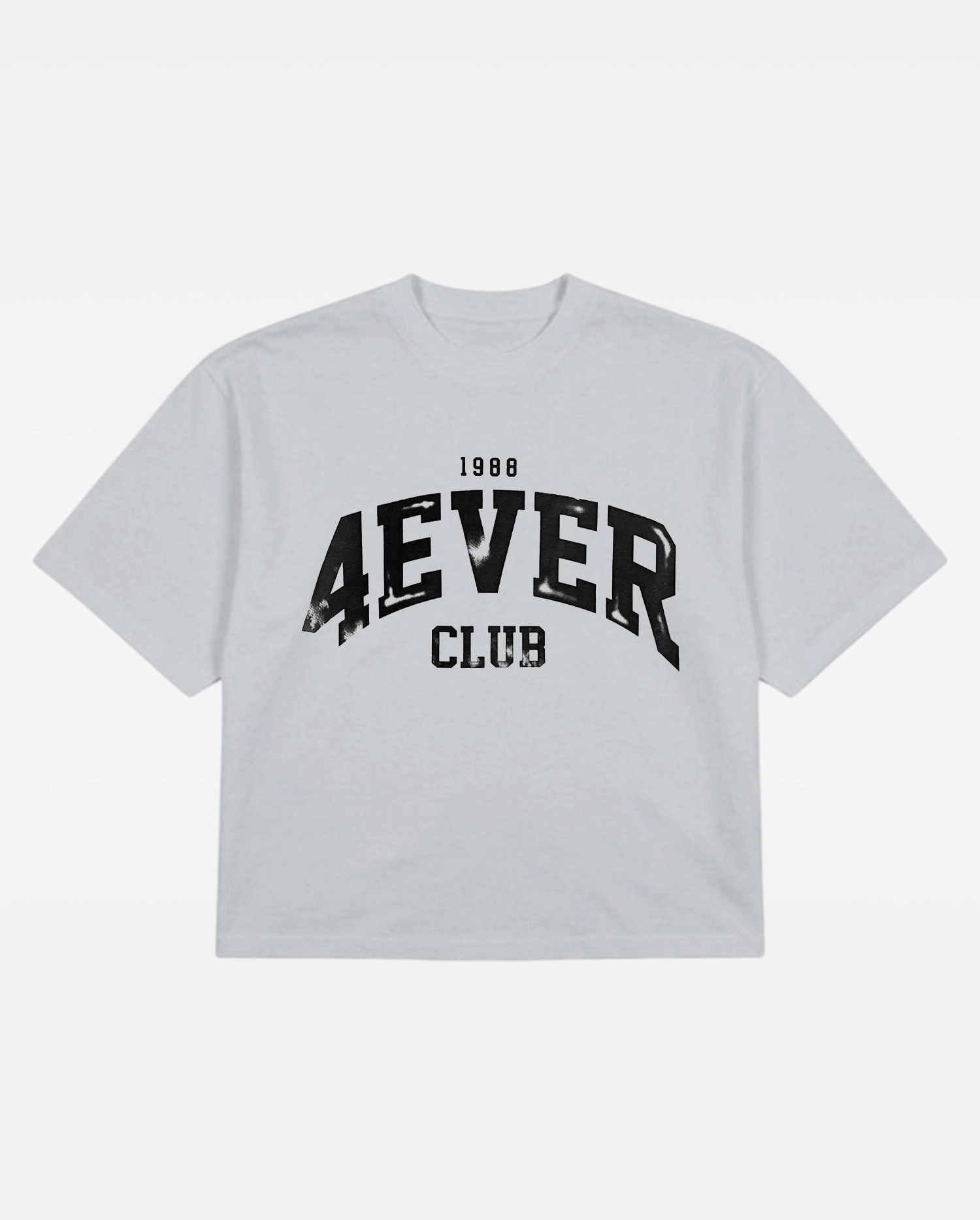 T-Shirt Tie Dye 4EVER Club - Gris