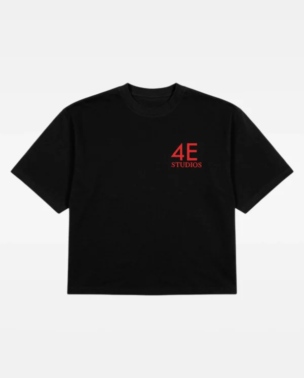 Polo Boxy 4M Studios - Negro
