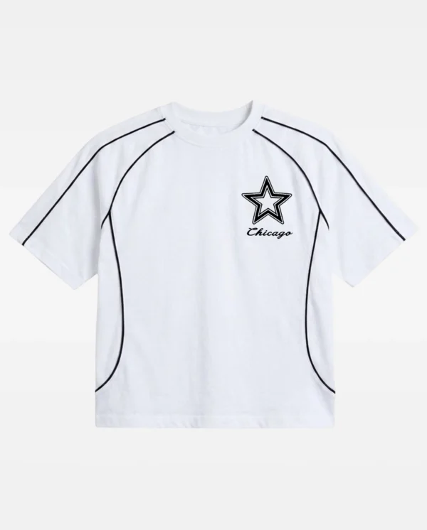 T-Shirt Line 4M - Blanco