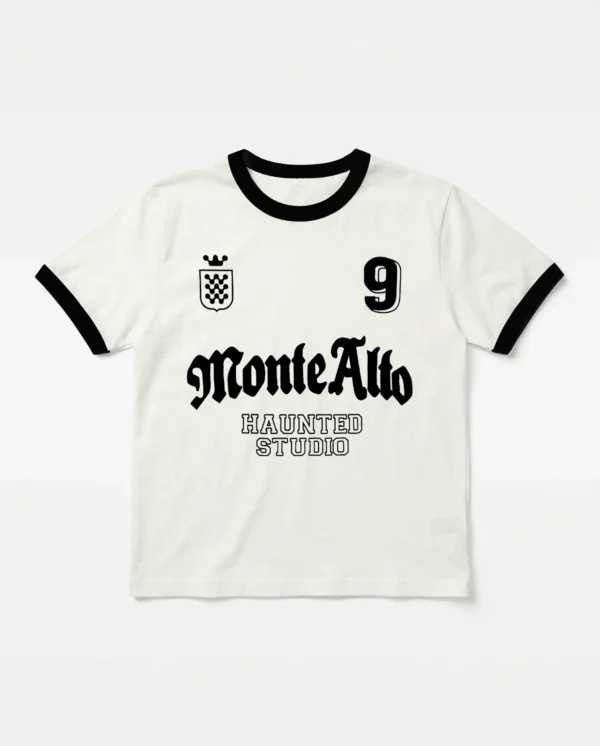 Casual T-Shirt 4M Monte Alto - Perla