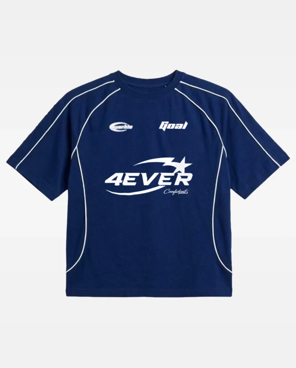 T-Shirt Line 4EVER Confident - Azul