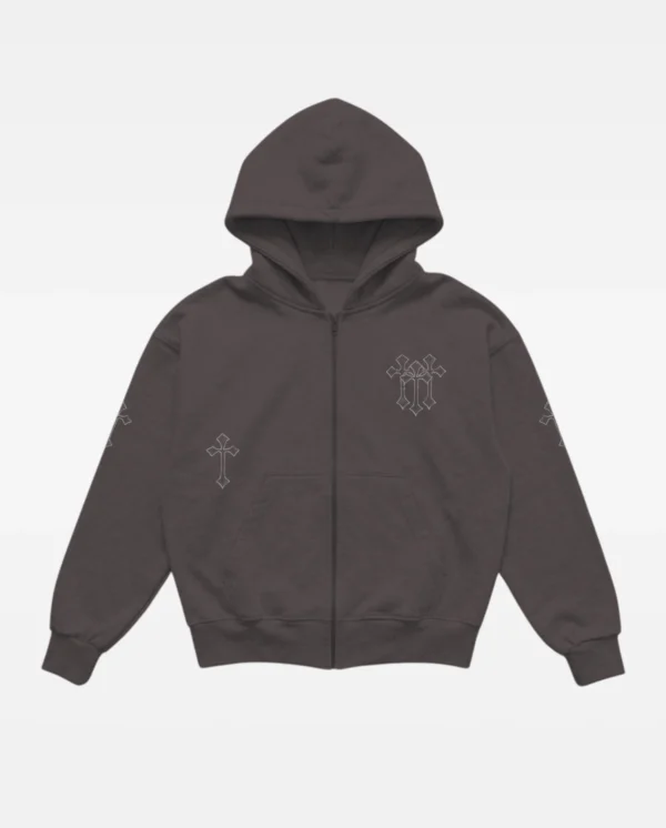 Hoodie Básico 4M Crosses - Gárgola