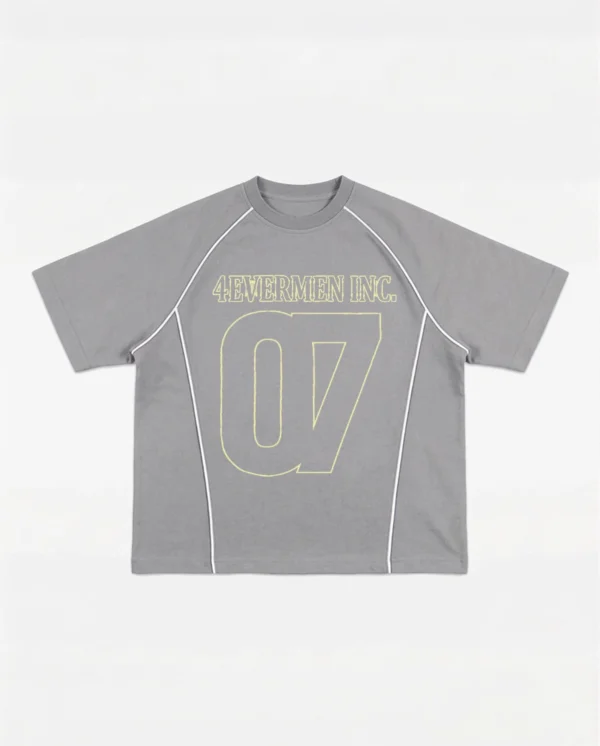 T-Shirt Line 4M 4evermen Inc. 07 - Plata