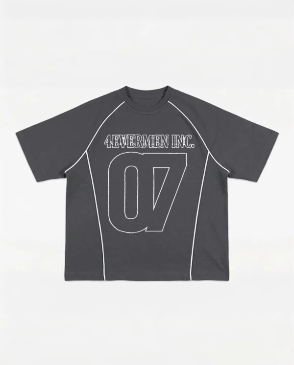 T-Shirt Line 4M 4evermen Inc. 07 - Plomo