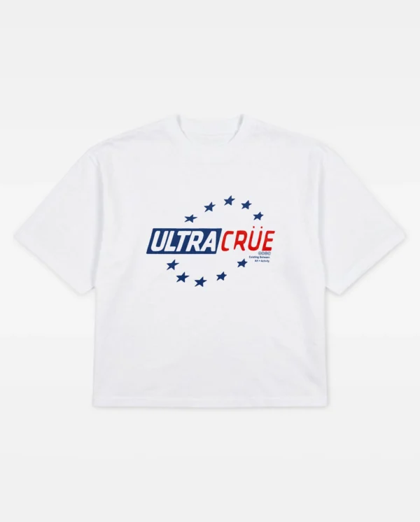Polo Boxy 4M Ultra Crüe - Blanco