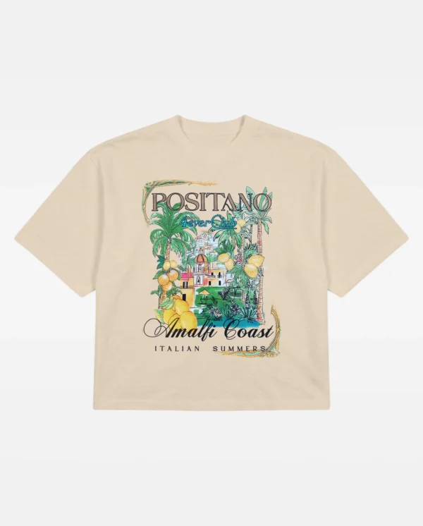 Polo Boxy 4M Positano - Marfil