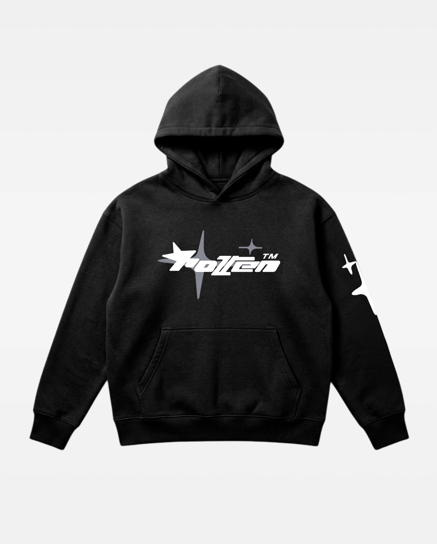 Polera Oversize 4M Rotten - Negro