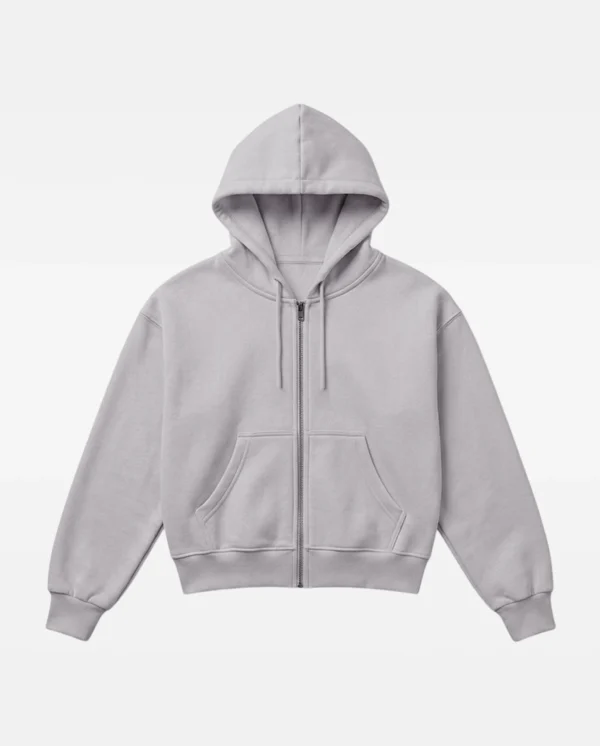 Hoodie Girl Básico 4EVER Club - Plata