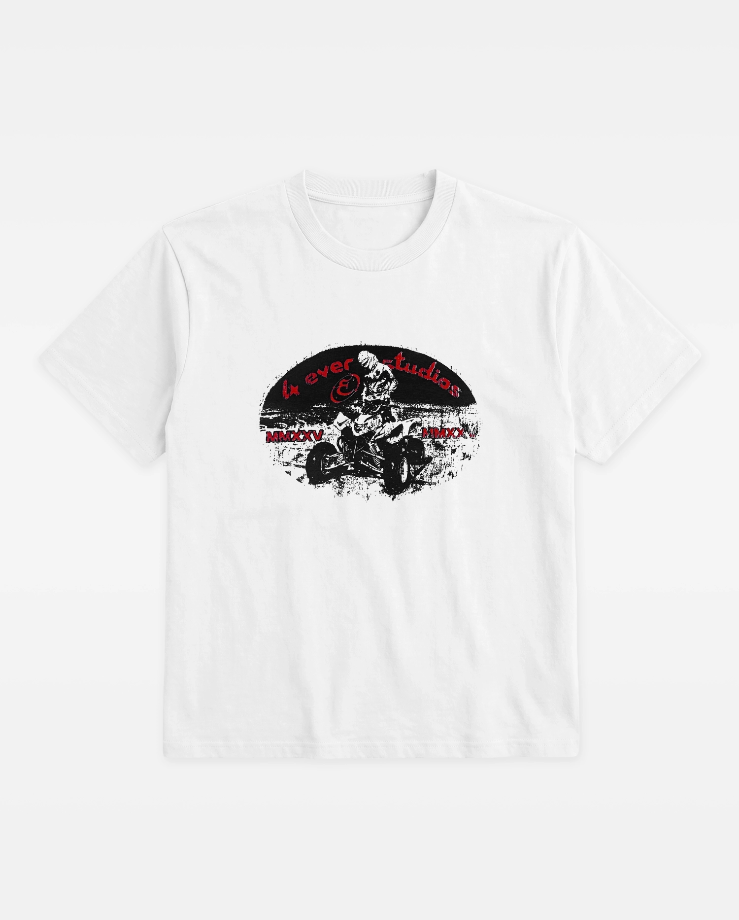 Polo Clásico 4M Quad Riding - Blanco