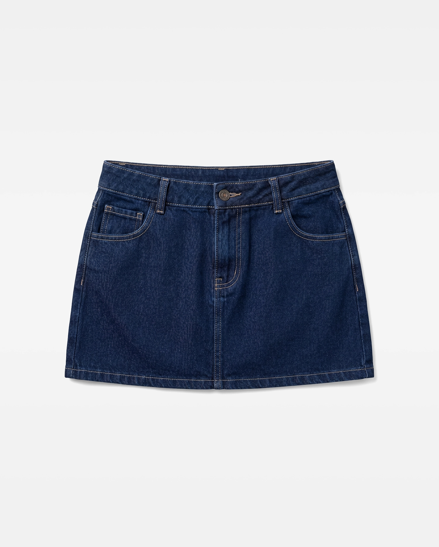 Falda Short Semicadera - Azul Índigo