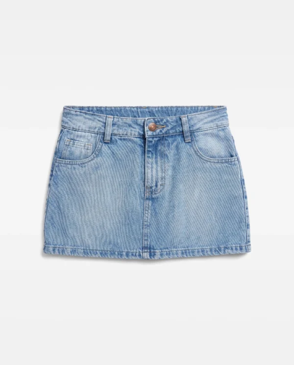 Falda Short - Azul